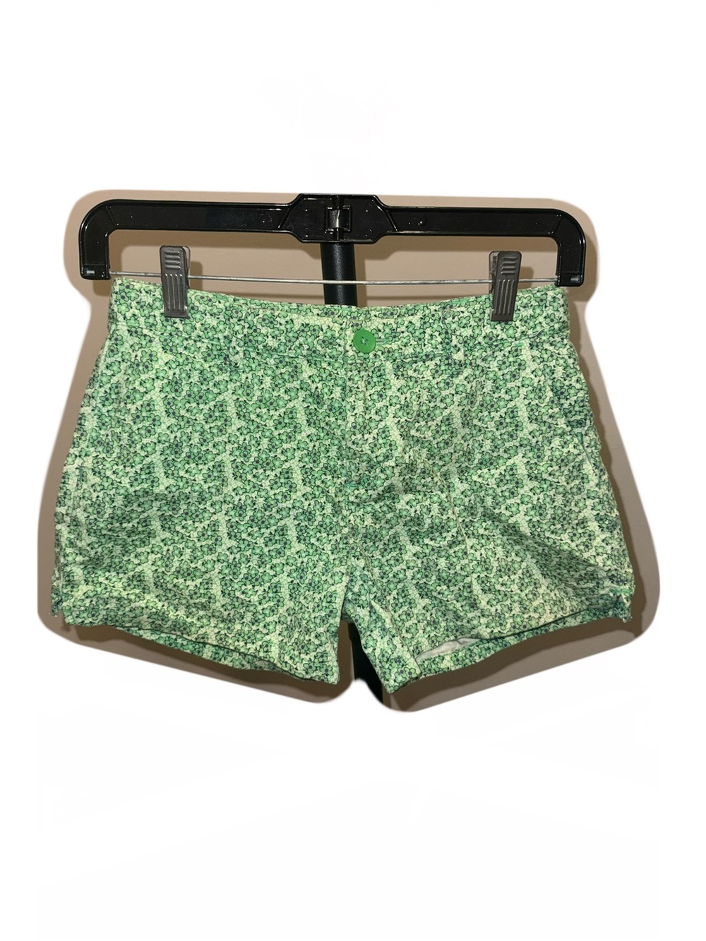 Gapkids Green Printed Floral Shorts